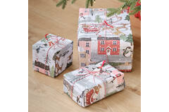 Wrap - Christmas Scene Wrapping Paper