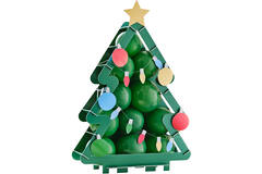 Balloon Mosaic - Novelty Christmas Tree Balloon Mosaic - Table Top