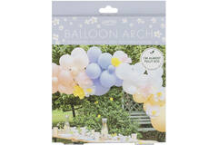 Balloon Arch - Spring Balloon Arch with Paper Flowers