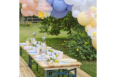 Paper Napkins - Mixed pack of Paper Napkins with Flower Border
