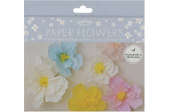 Backdrop - Tissue Paper Flowers