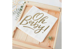 Oh Baby! Baby Shower Napkins