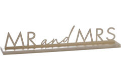 Sign - Mr & Mrs Gold Sign