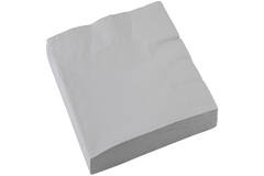 20 Napkins Silver 33 x 33 cm