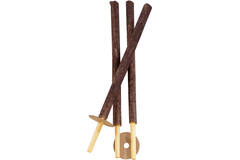 3 Torches with Handshields Height 56 cm
