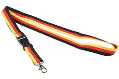 Lanyard Germany Fabric / Plastic 49.6 x 2 cm