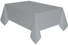 Tablecover Silver Papier 137 x 274 cm