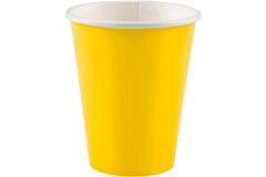 8 Cups Sunshine Yellow Paper 250 ml