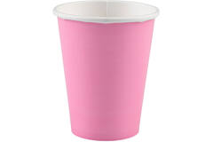 8 Cups New Pink Paper 250 ml