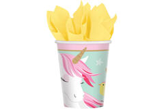 8 Cups Magical Unicorn Paper 250 ml