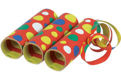 3 Streamers Confetti Paper 1.4 x 400 cm