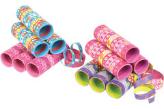 3 Streamers Children's Themes Assorted Paper 1.4 x 400 cm