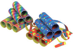 3 Streamers Motif Mix Assorted Paper 1.4 x 400 cm