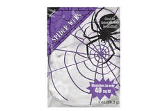 Spiderweb Halloween White Plastic 28.3 g