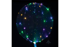 Crystal Clearz™ - Transparent - LED RGB - 40 x 40 cm