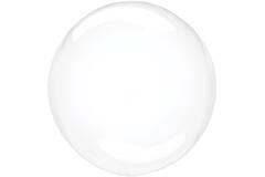 Clearz Petite Crystal Clear Foil Balloon S15 Packaged 25 cm - 30 cm