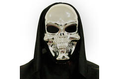 3D Mask Black & Bone Plastic One Size