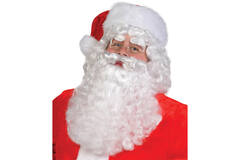 Costume Accessory Set Wig & Beard Santa One Size 2 Pieces