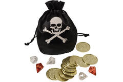 Costume Accessory Coin & Pouch Set Pirate