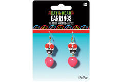 Costume Accessory Earrings Day of the Dead
