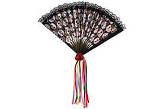Costume Accessory Fan Day of the Dead 24 x 42 cm