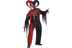Men's Costume Krazed Jester Size M/L