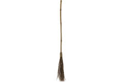 Costume Accessory Witch Straw Broom 130 cm