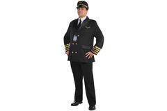 Adult Costume Captain Wingman Size XXL