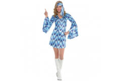 Adult Costume Disco Lady Size L