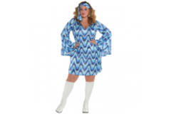 Adult Costume Disco Lady Size XXL