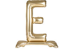 Standing Foil Balloon Set - L O V E - 86 cm