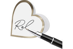 Name Cards - Wedding - 6 pieces