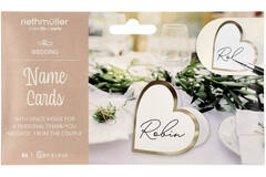Name Cards - Wedding - 6 pieces