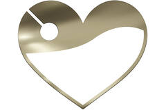 Glass Markers - Wedding - 6 pieces