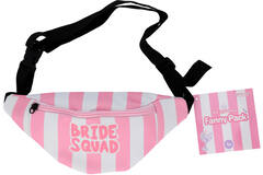 Fanny pack - Bride Squad - She Said Yaass - Pink/White