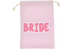 Gift bag - Bride - She Said Yaasss - Polyester - Pink