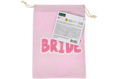 Gift bag - Bride - She Said Yaasss - Polyester - Pink