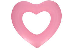 Inflatable picture frame - Heart - She Said Yaasss - Pink/White - 75 cm