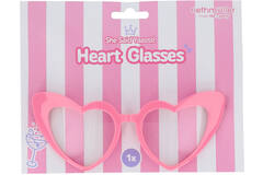 Glasses - Heart - She Said Yaasss - Pink