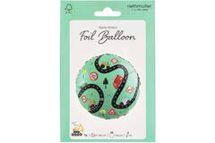 Foil balloon - Wacky Wheels - 45 cm