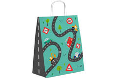 Gift bags - Wacky Wheels - 6 pieces