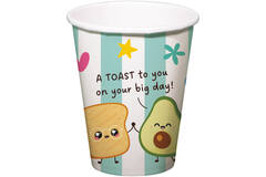 Cups - Kawaii Party - 250 ml - 8 pieces