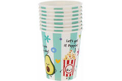 Cups - Kawaii Party - 250 ml - 8 pieces