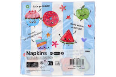 Napkins - Kawaii Party - 33x33cm - 20 pieces