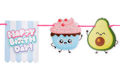 Flag Banner - Kawaii Party - 6 metres