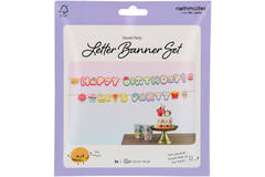 Letter Banner Set - Happy Birthday - Kawaii Party - 1.5 metres