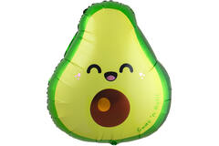Foil Balloon - Shape - Avocado - 52x60 cm