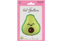Foil Balloon - Shape - Avocado - 52x60 cm