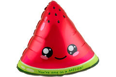 Foil Balloon - Shape - Watermelon - 60x57 cm