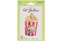 Foil Balloon - Shape - Popcorn - 37x60 cm
